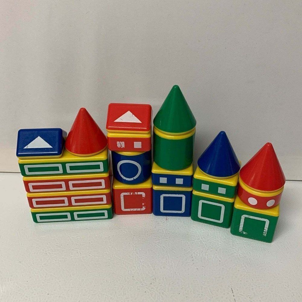 Stackable Building Blocks Rattle Toys